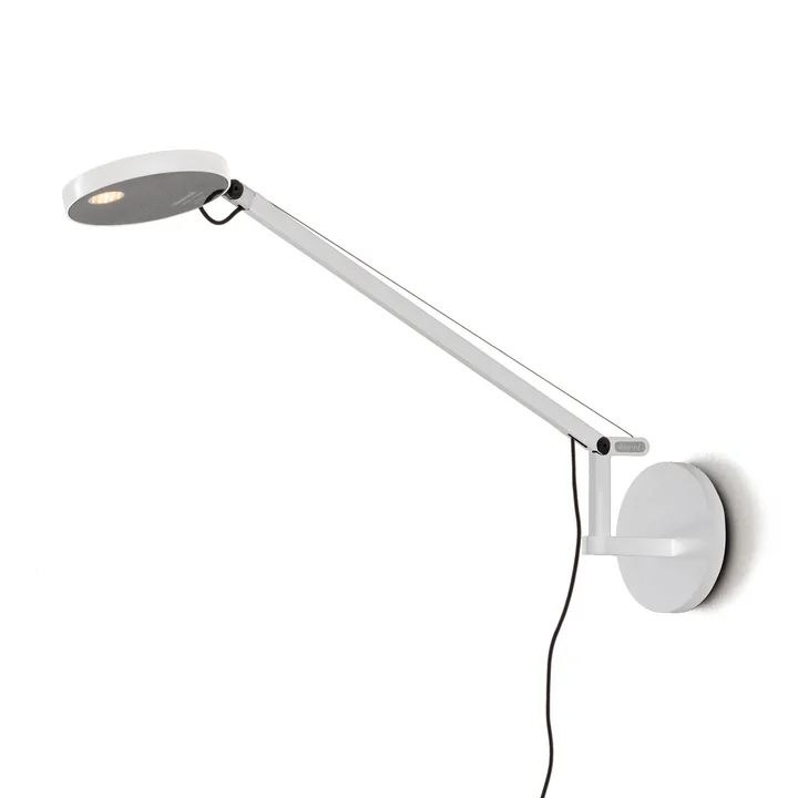 Demetra Micro LED wall lamp from Artemide in white
