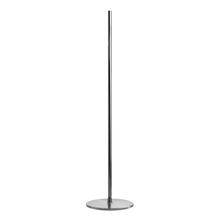 Tolomeo Mega LED floor lamp base and rod by Artemide in aluminum