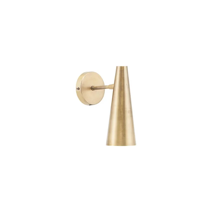 Precise wall lamp H 21 cm, brass by House Doctor