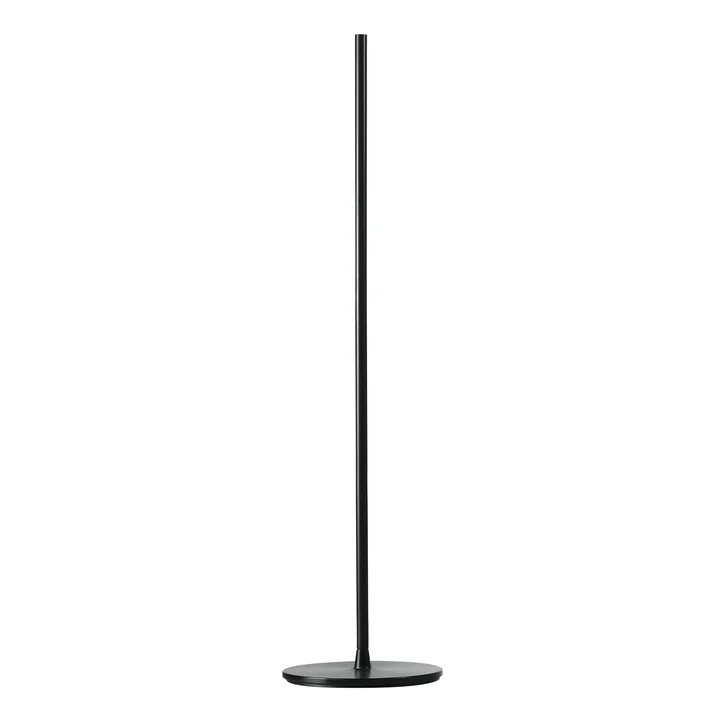 Tolomeo Mega LED floor lamp base and rod by Artemide in black