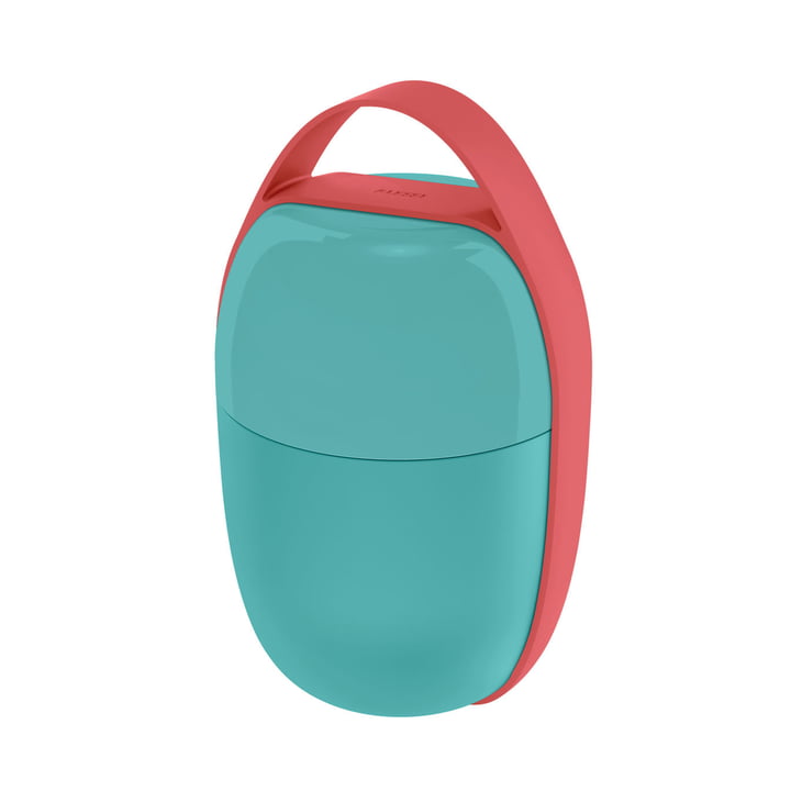 The Food à Porter Lunchpot, light blue of Alessi