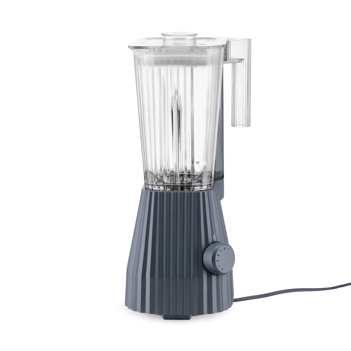 The Plissé Standmixer, grey by Alessi