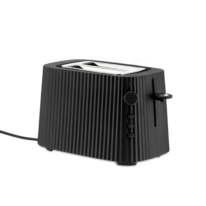 The Plissé Toaster, black by Alessi