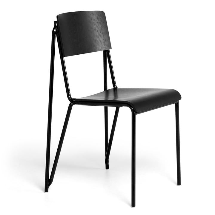 The Petit Standard chair, black / black by Hay