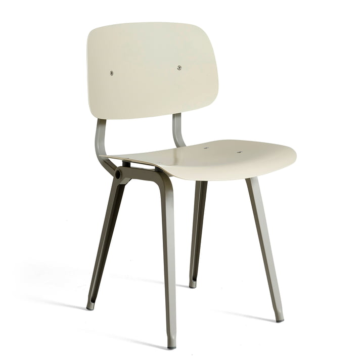 The Revolt Chair, beige / rice by Hay