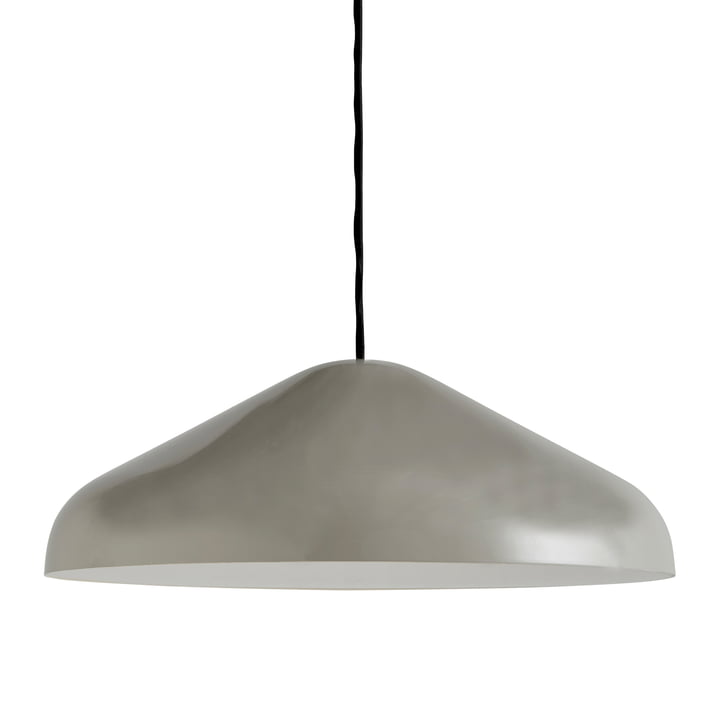The Pao Steel pendant lamp, Ø 47 x H 16.25 cm, cool gray by Hay