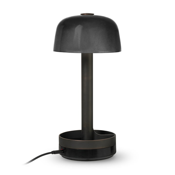 Soft Spot Table lamp, H 24,5 cm, smoke from Rosendahl