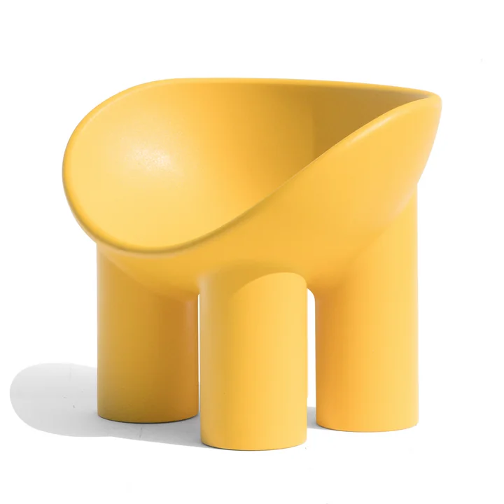 Roly Poly Armchair, ochre from Driade