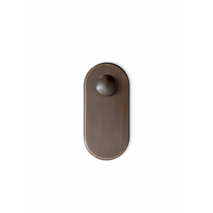 The Collect wall hook SC46, bronze from & tradition