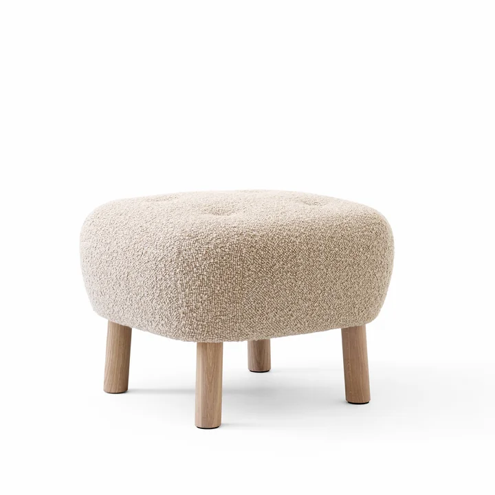 The Pouf ATD1, Karakorum 003 / oak white pigmented by & tradition