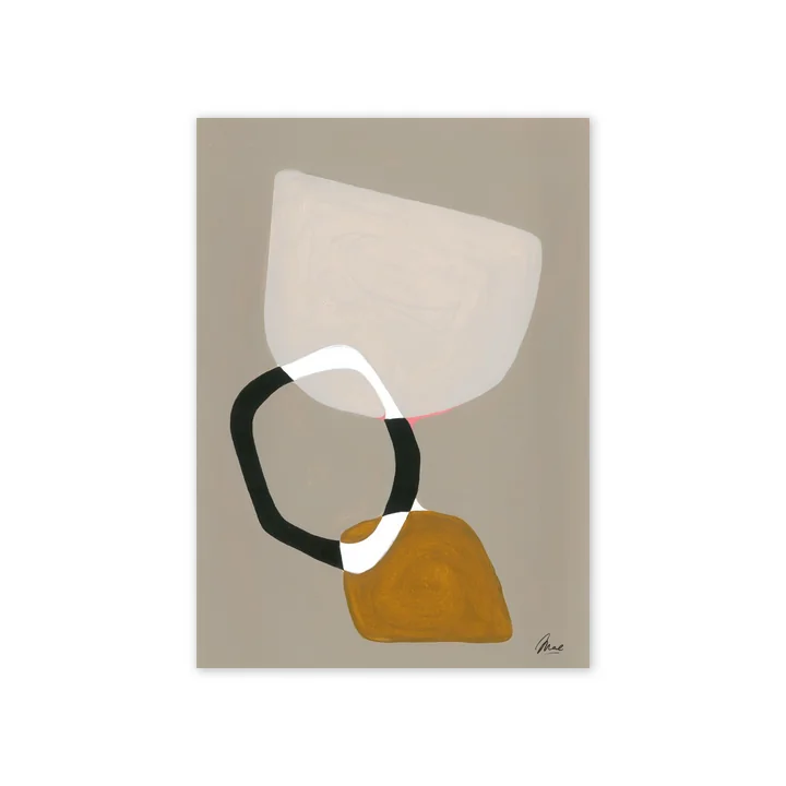 The Composition 03 poster, 50 x 70 cm from Paper Collective