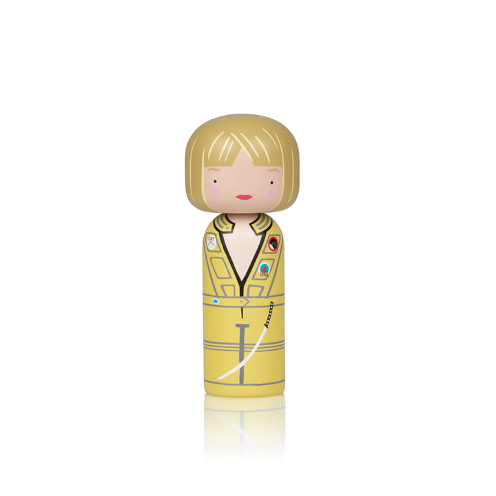 The Sketch Inc. wooden figure H 14.5 cm, Kill Bill The Bride from Lucie Kaas