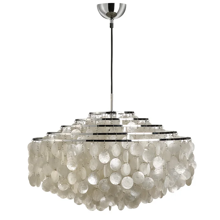 Fun 11DM pendant light from Verpan in chrome