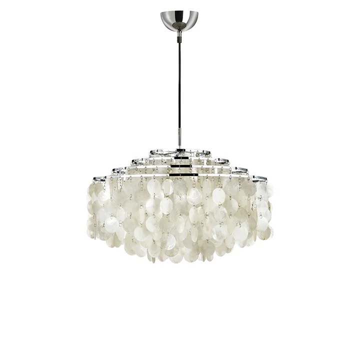 The Verpan - Fun 10DM Pendant Lamp in Chrome