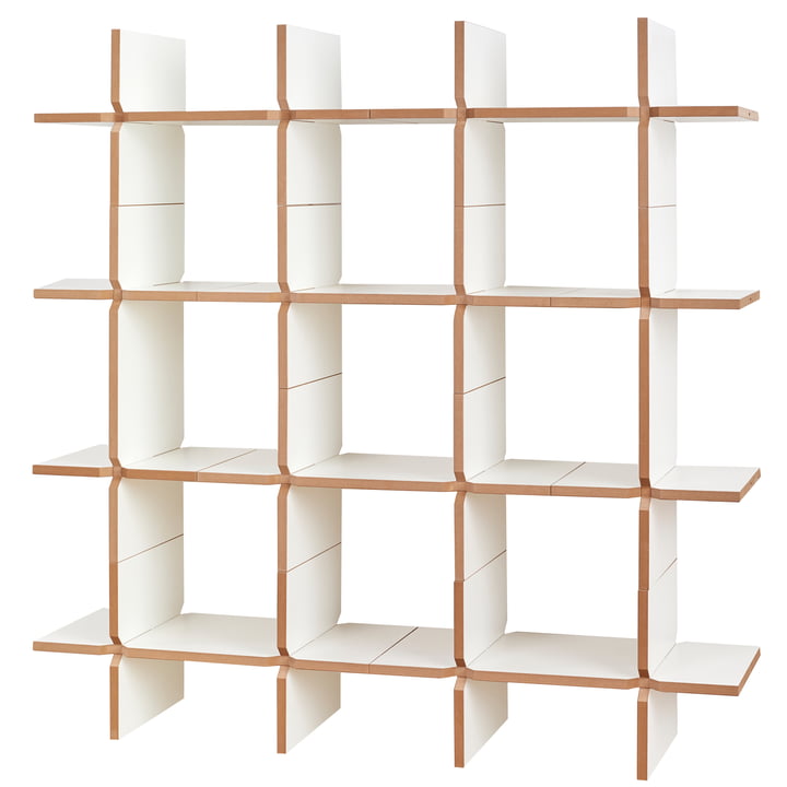 solo Shelving system module 8, white from Tojo