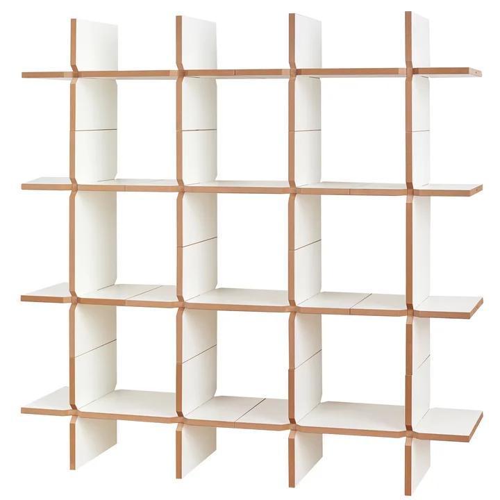 solo Shelving system module 8, white from Tojo