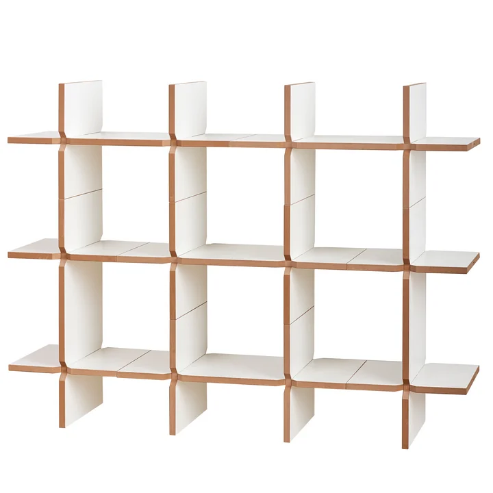 solo Shelving system module 6, white from Tojo