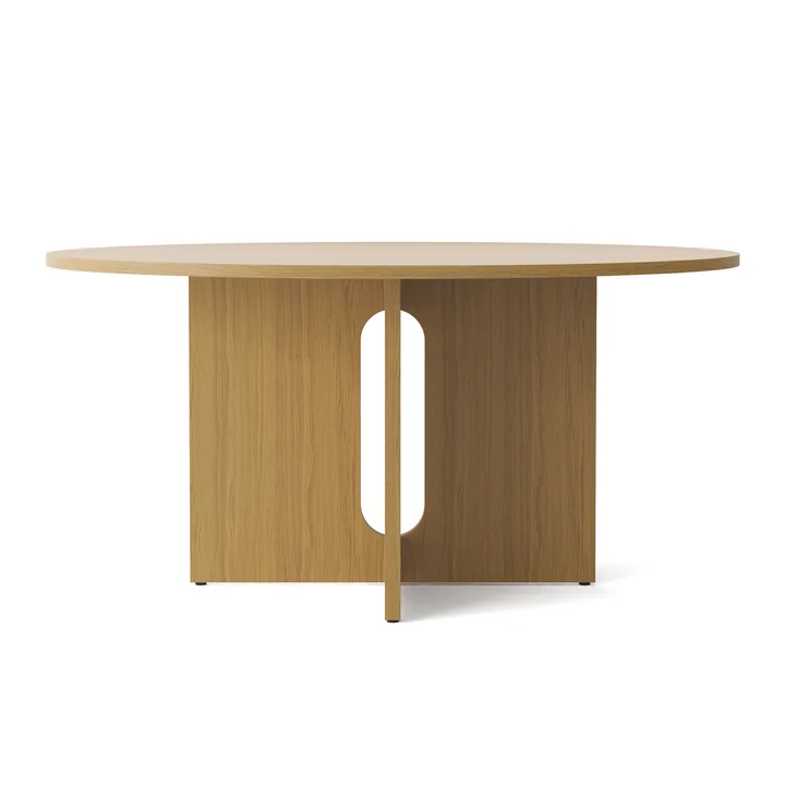 The Androgyne dining table Ø 150 cm, natural oak from Audo