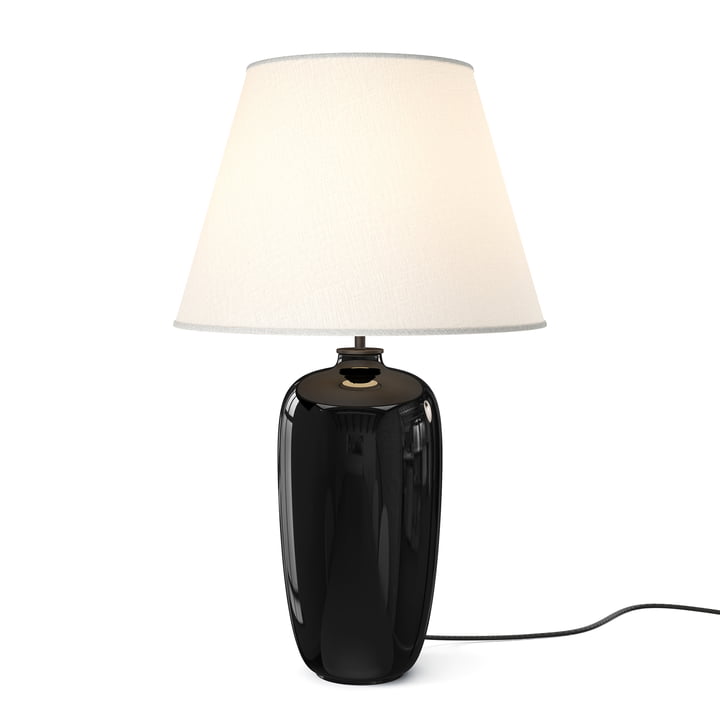 The table Torso lamp, black / off white from Menu