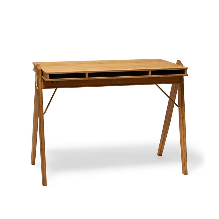 The Field folding table, oak from We Do Wood