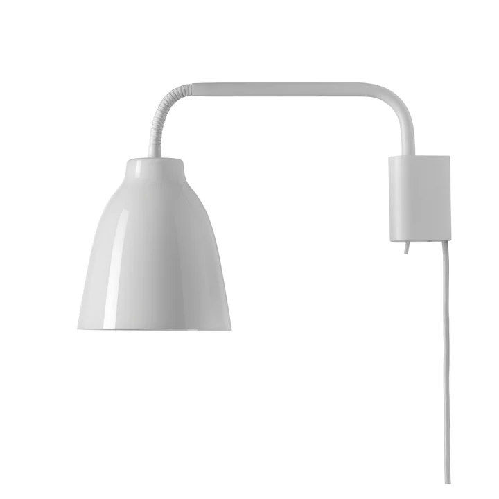 Caravaggio wall lamp Read by Fritz Hansen in Opal
