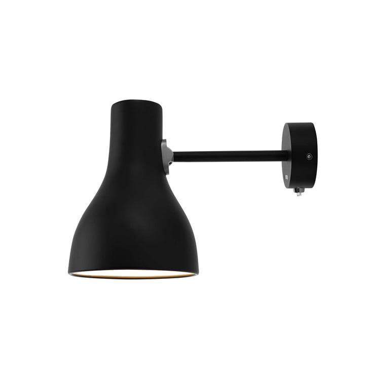 Type 75 Wall lamp from Anglepoise in Jet Black