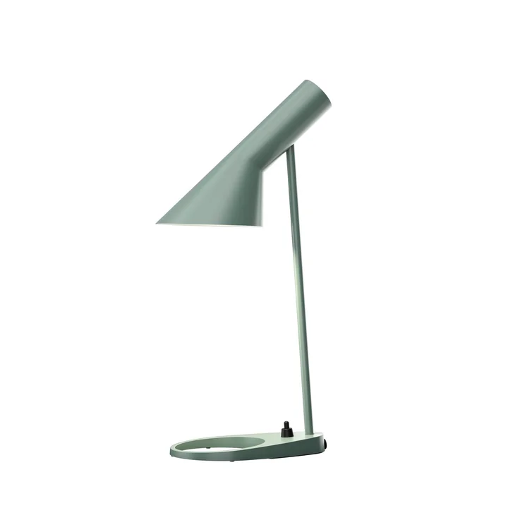 AJ Mini table lamp from Louis Poulsen in pale petroleum
