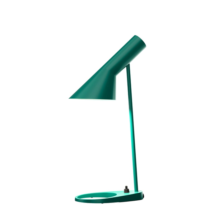 AJ Mini table lamp from Louis Poulsen in dark green