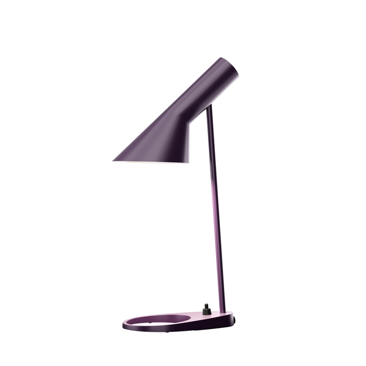 AJ Mini table lamp by Louis Poulsen in aubergine