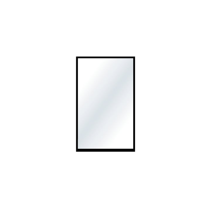 The small wall mirror from Nichba Design in black