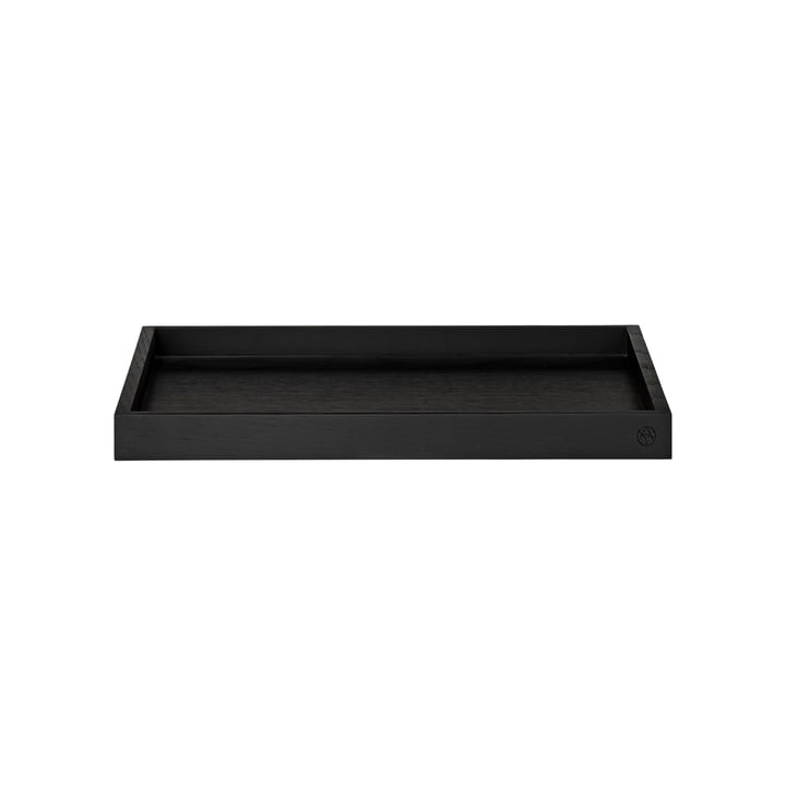 The Unity wooden tray in black from AYTM