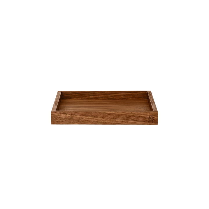 The Unity wooden tray in walnut from AYTM