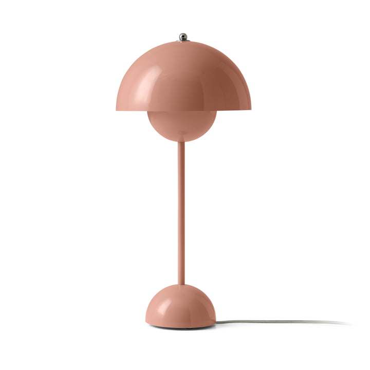 FlowerPot table lamp VP3 from & Tradition in beige-red