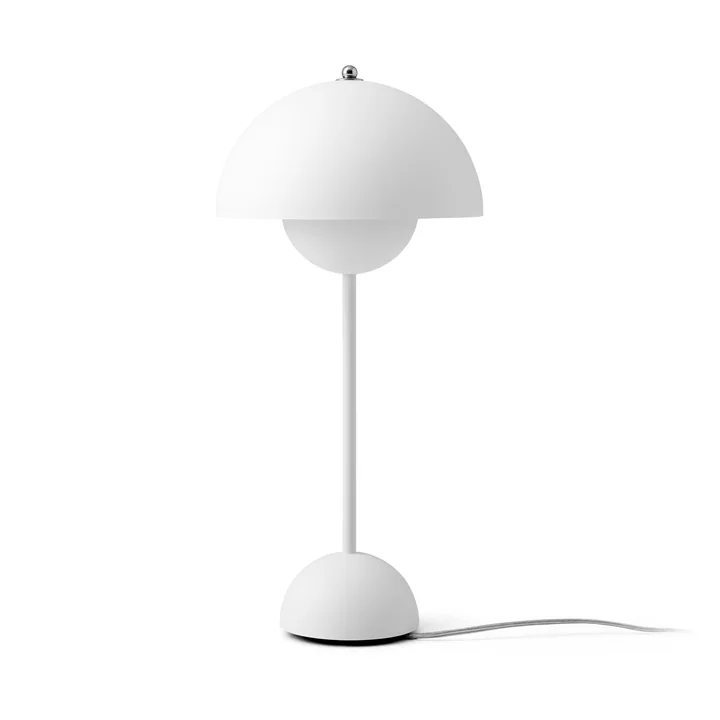 FlowerPot table lamp VP3 from & Tradition in matt white