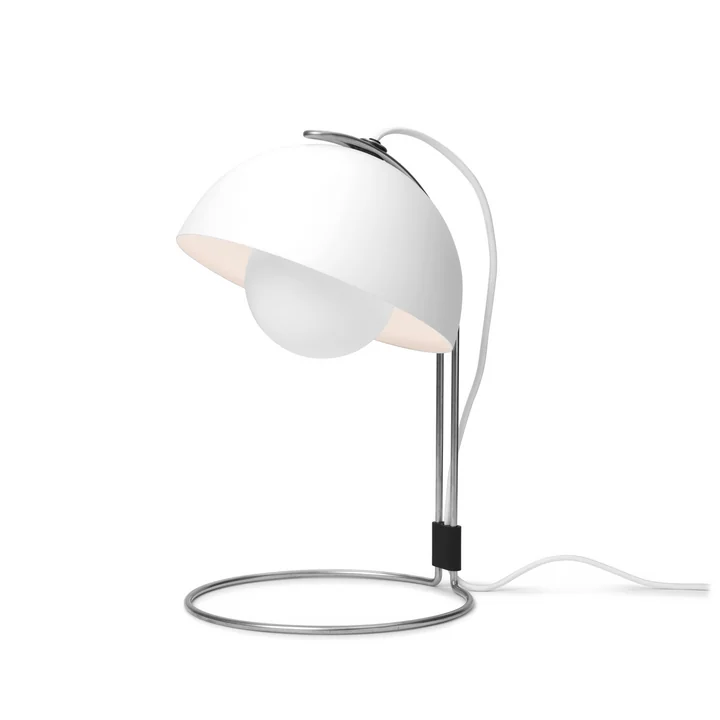FlowerPot table lamp VP4 from & Tradition in white matt