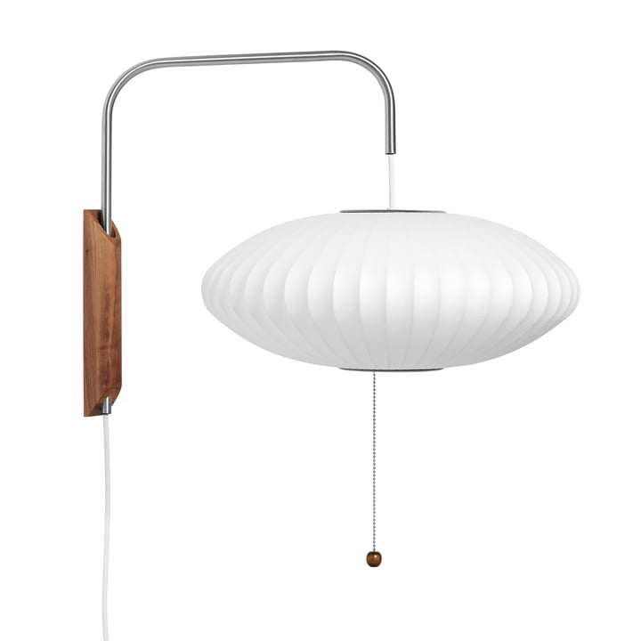 The wall Nelson Saucer lamp S, in off white from Hay