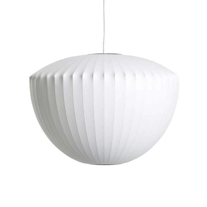 The Nelson Apple Bubble pendant luminaire M, off white from Hay
