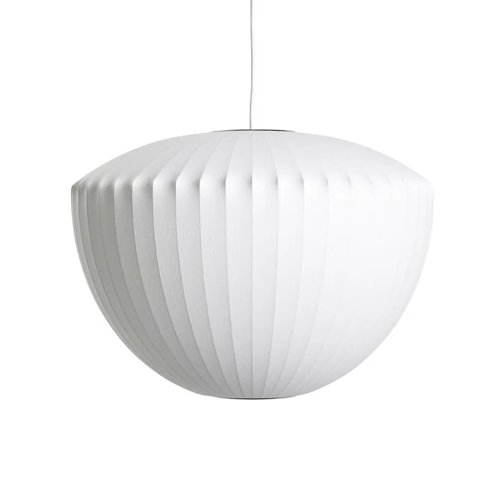 The Nelson Apple Bubble pendant luminaire M, off white from HAY
