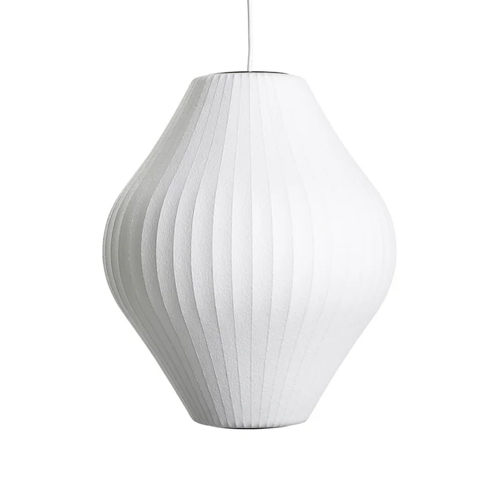 The Nelson Pear Bubble Pendant lamp M, off white from HAY
