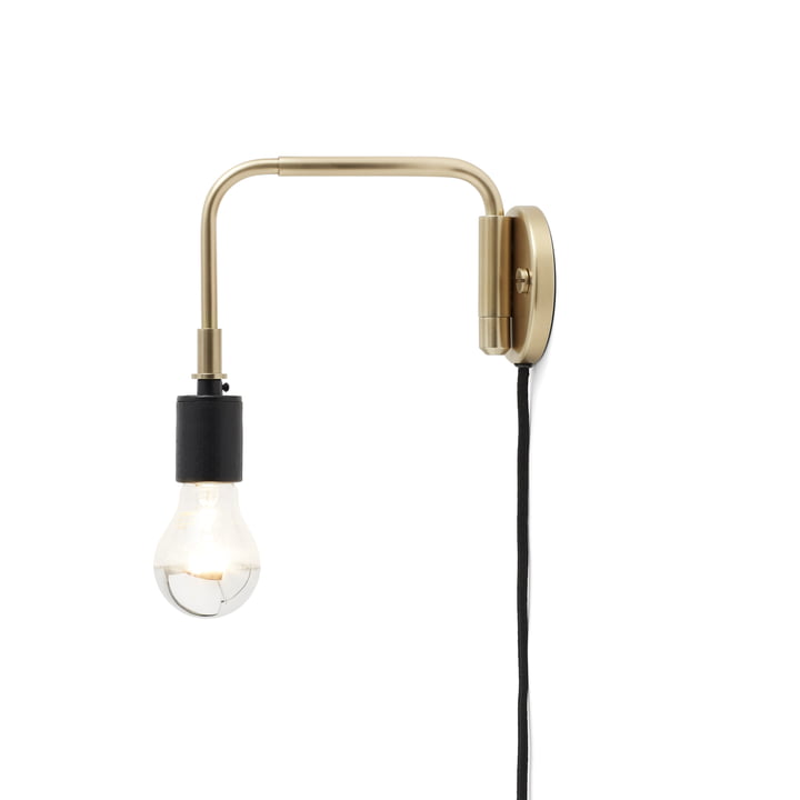 The Staple Lamp by Menu in brass