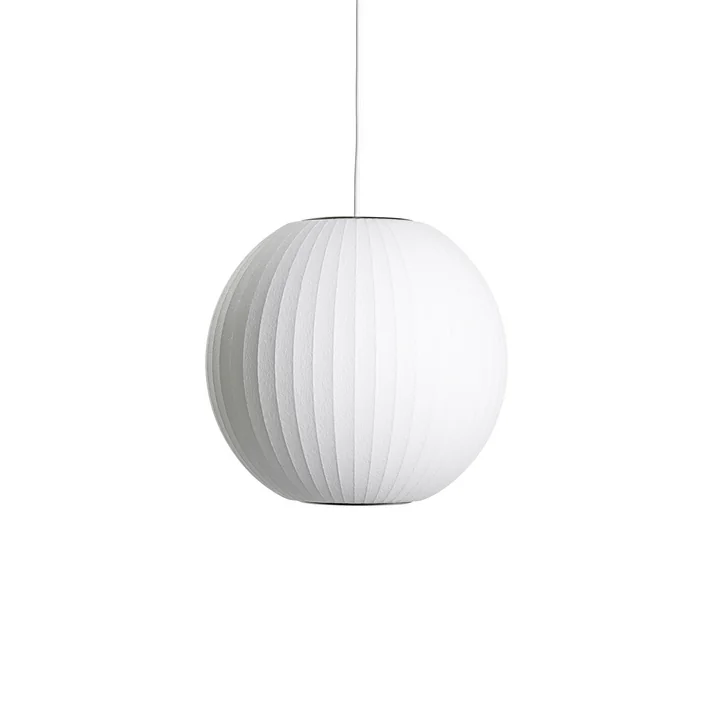 Nelson Ball Bubble pendant lamp S, Ø 3 2. 5 x H 30.5 cm, off white by HAY