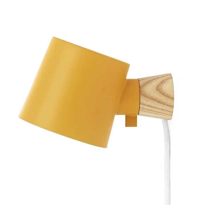 Rise Wall lamp from Normann Copenhagen in yellow