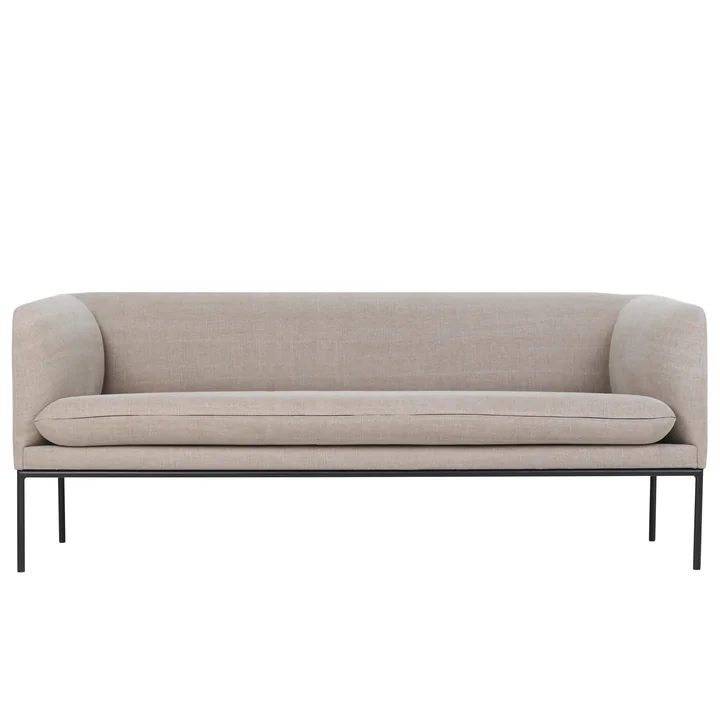 The Turn sofa (3-seater) from Ferm Living in linen natural