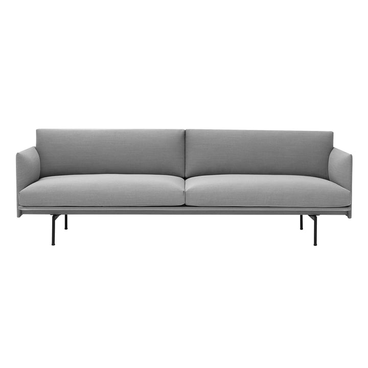 The Outline Sofa 3-seater from Muuto in gray
