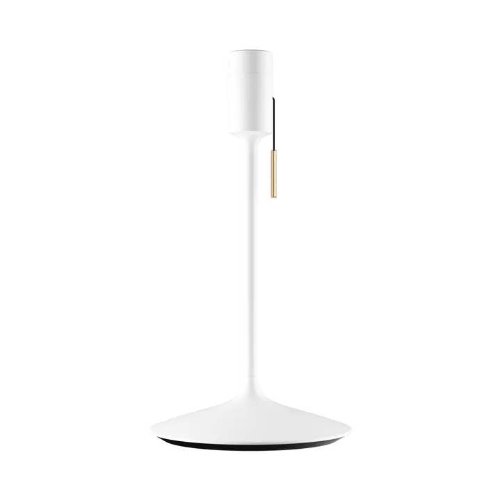 Champagne table lamp base H 42 cm from Umage in white