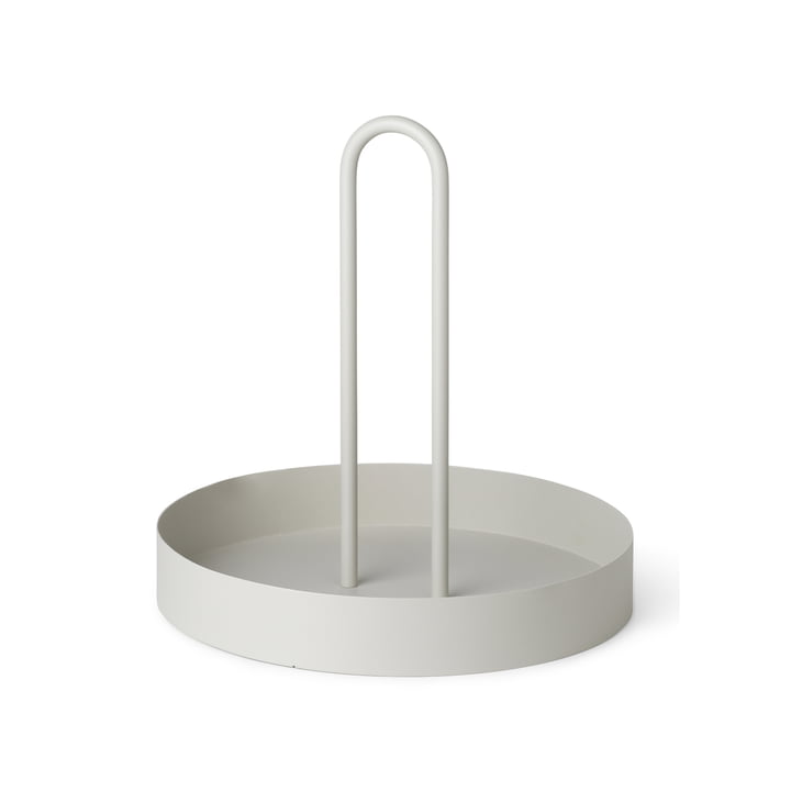 The Grib tray from ferm Living in light grey