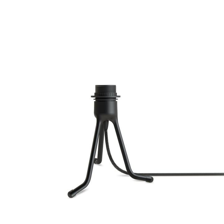 Umage - Tripod for table lamps, H 1 8. 6 cm, matt black