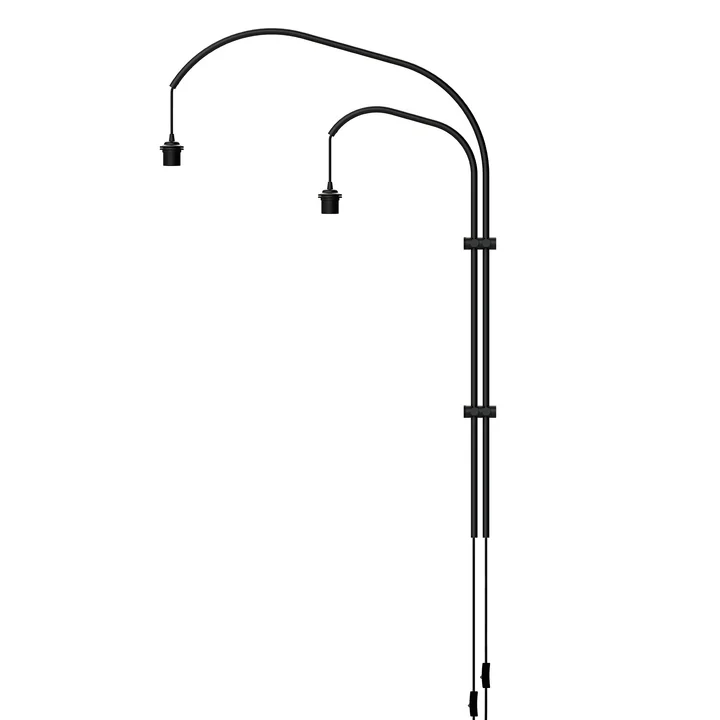Willow Wall mount double from Umage in black