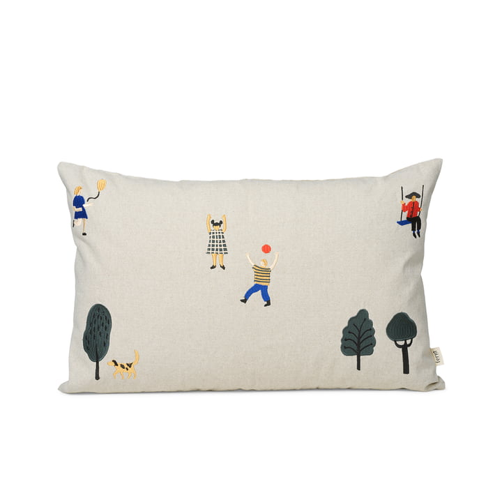 The The Park Pillows from ferm Living in nature