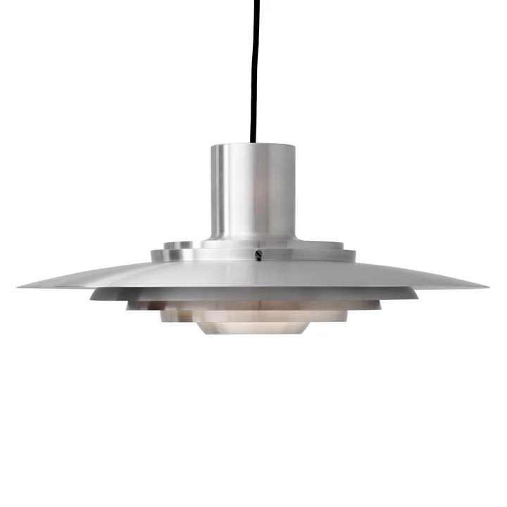 P376 Pendant lamp, KF2 in aluminium from & tradition